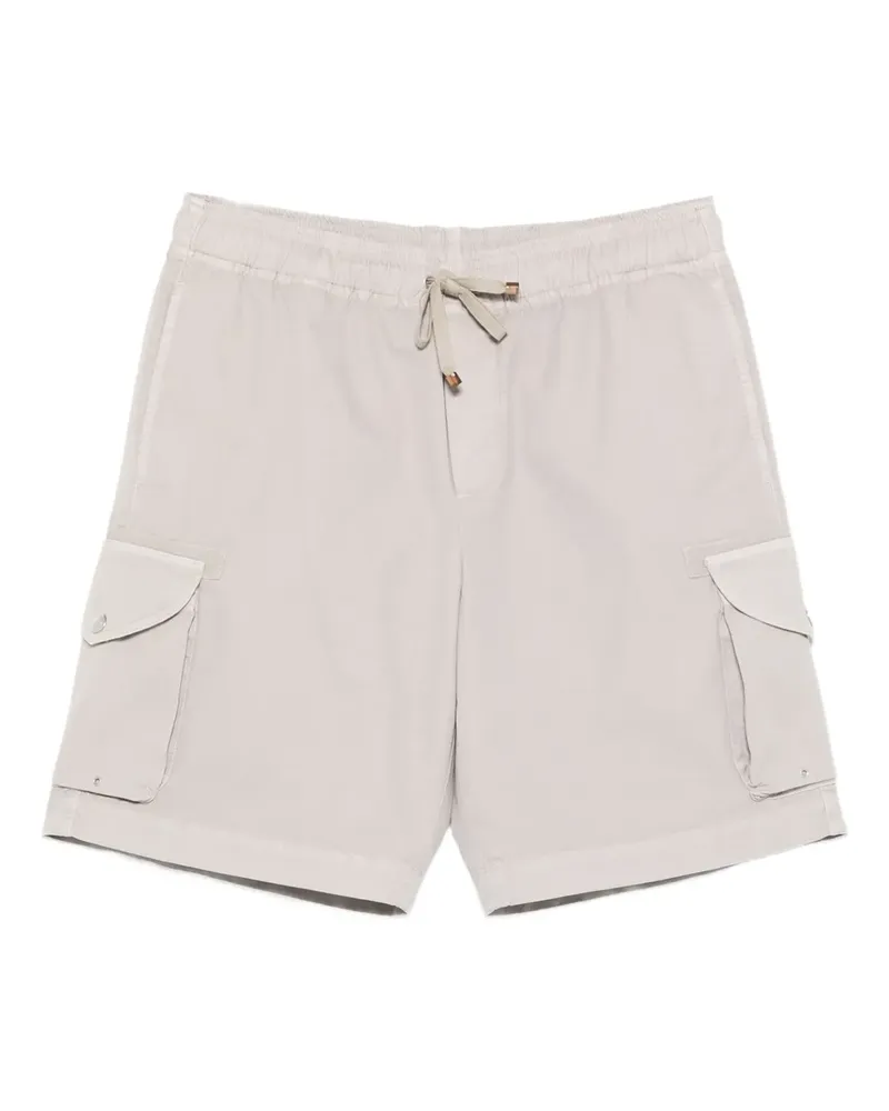 Brunello Cucinelli drawstring-fastening cargo shorts - Nude Nude