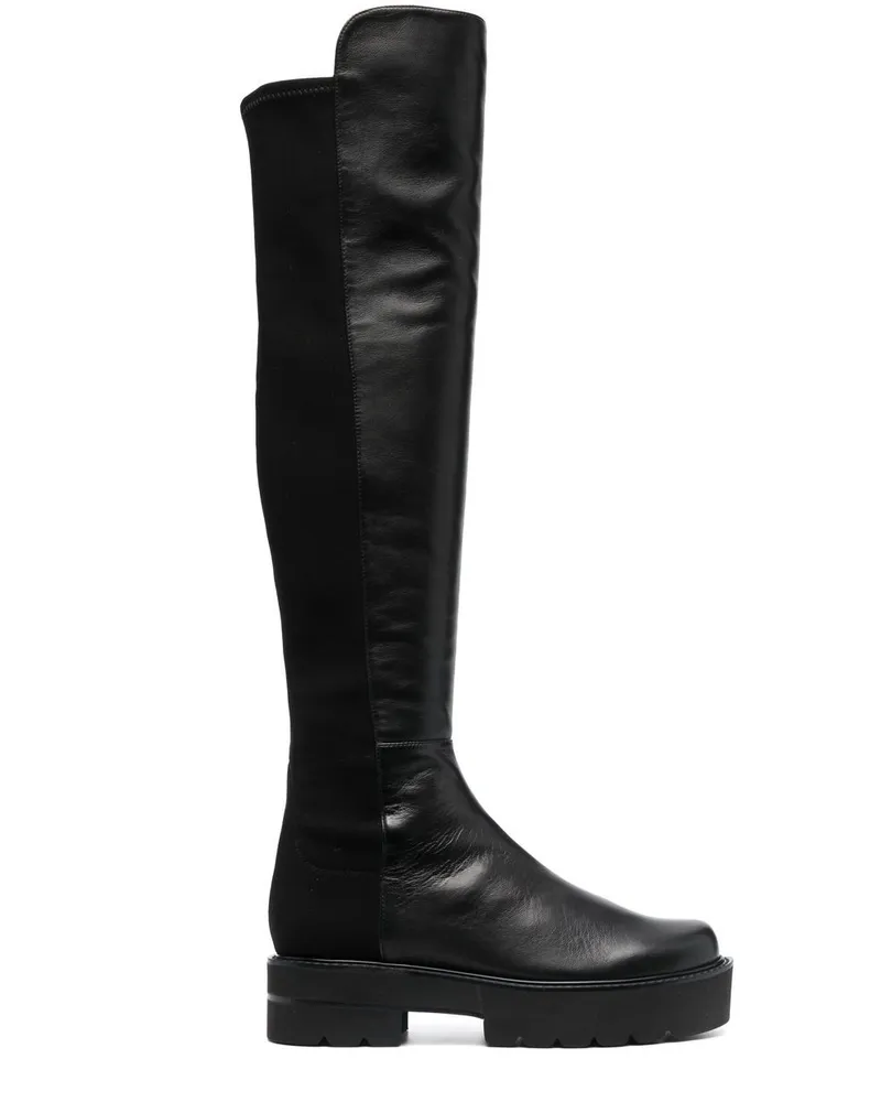 Stuart Weitzman Stiefel 50mm - Schwarz Schwarz