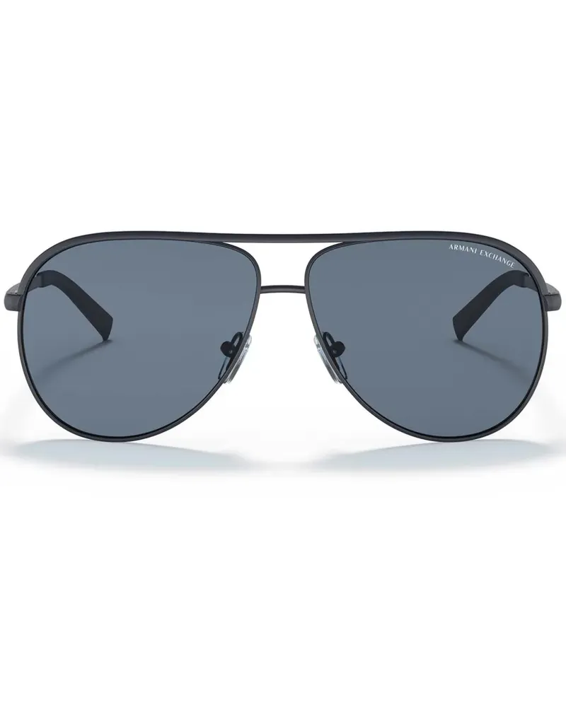 Armani Exchange Getönte Pilotenbrille - Blau Blau