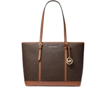 Großer Jet Set Shopper - Braun