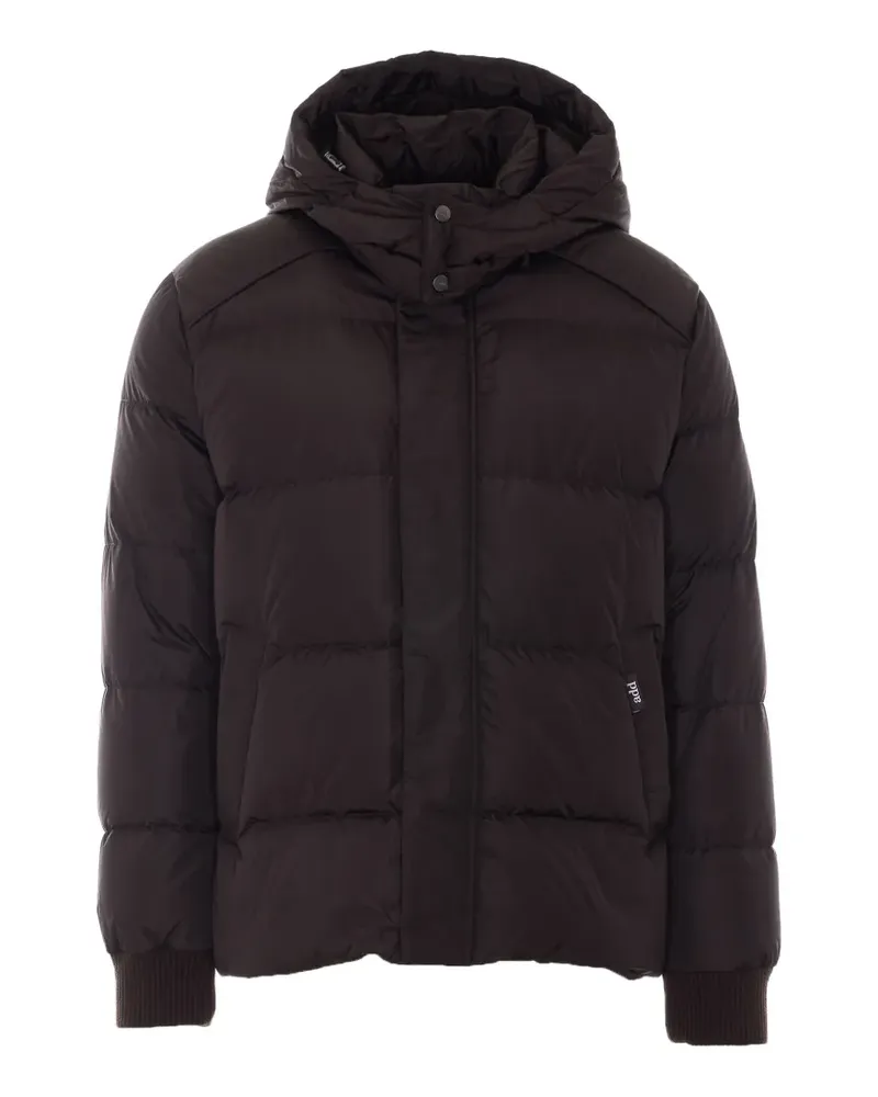 ADD Gefütterte Kapuzenjacke - Braun Braun