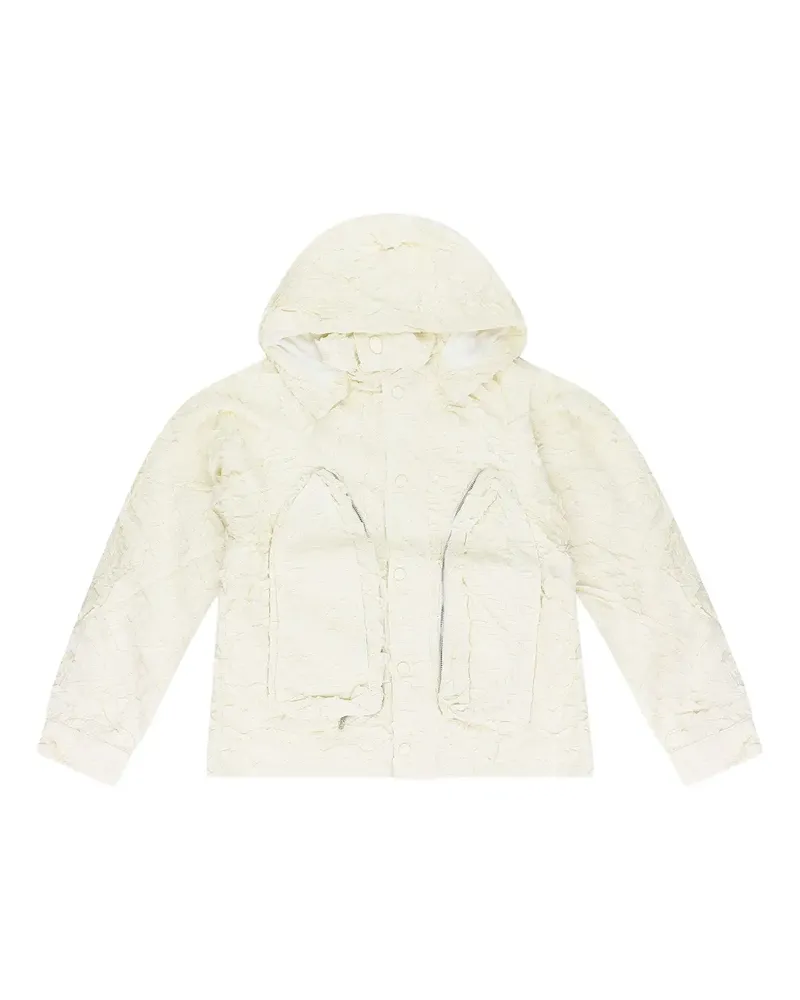 WHO DECIDES WAR Jacke in Distressed-Optik - Nude Nude