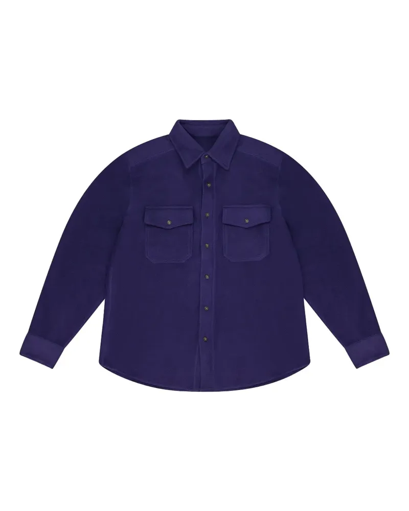 Aimé Leon Dore Button-down-Hemd aus Fleece - Violett Violett
