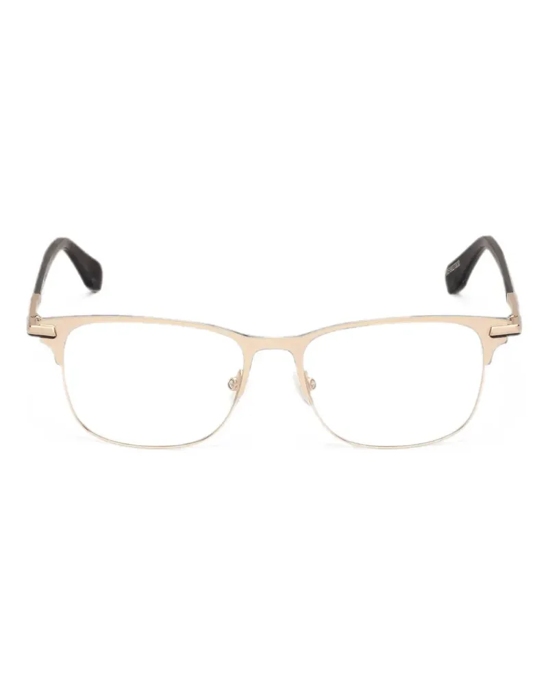 adidas Brille mit eckigem Gestell - Gold Gold