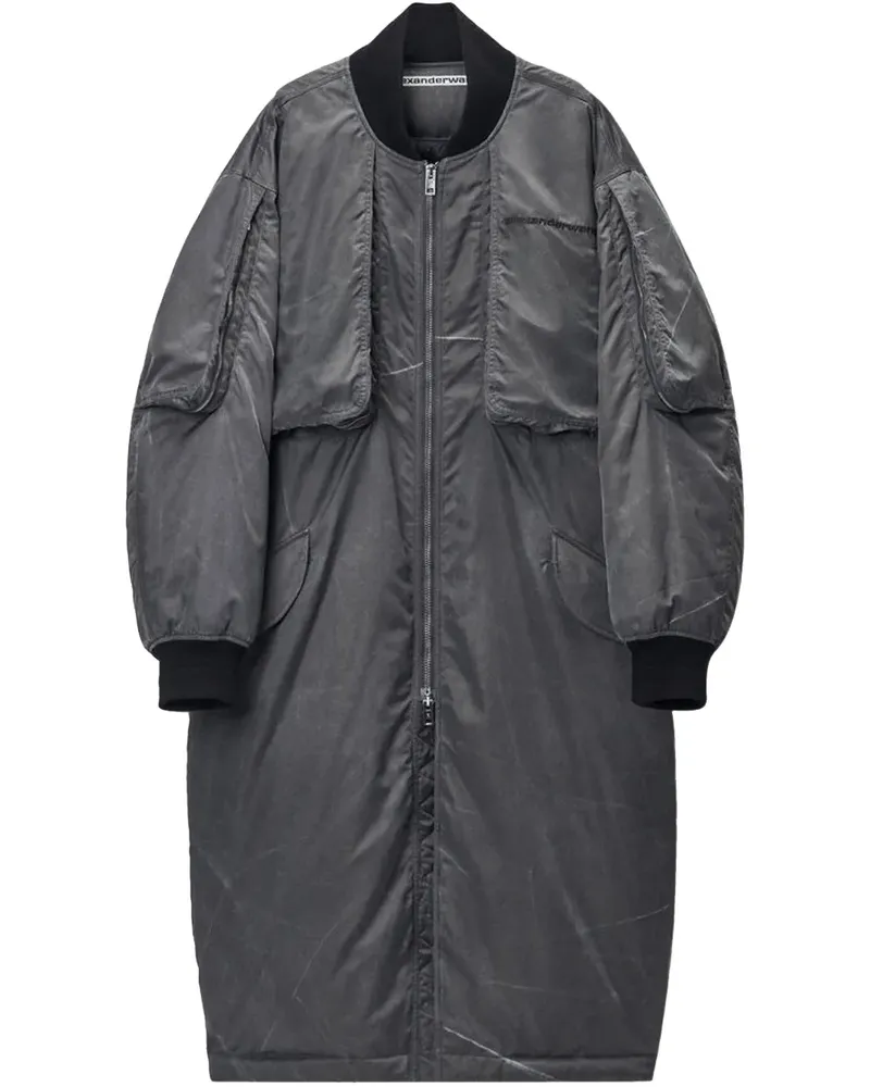 Alexander Wang Gefütterter Parka - Grau Grau