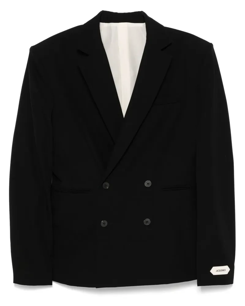 Jacquemus Le Fernando Sakko - Schwarz Schwarz