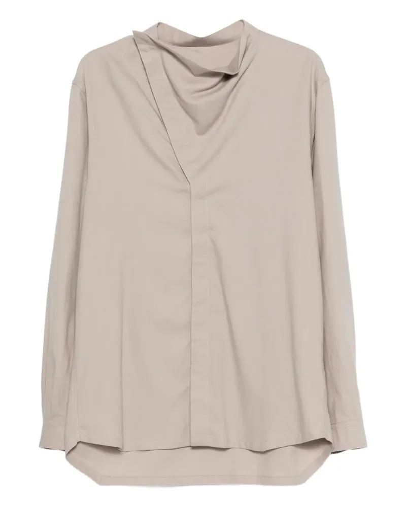 Rick Owens Pullover mit Stehkragen - Grau Grau