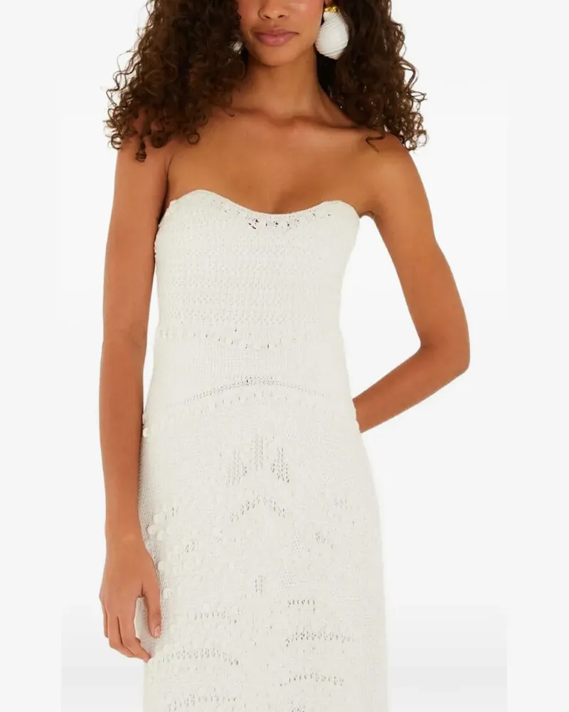 FARM Rio sweetheart-neck maxi dress - Weiß Weiß