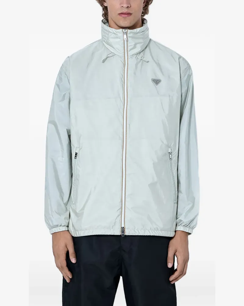Prada Jacke aus Re-Nylon - Nude Nude