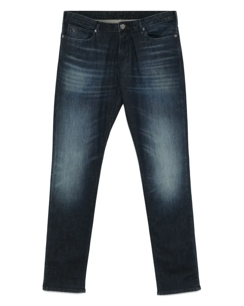 Emporio Armani Klassische Slim-Fit-Jeans - Blau Blau
