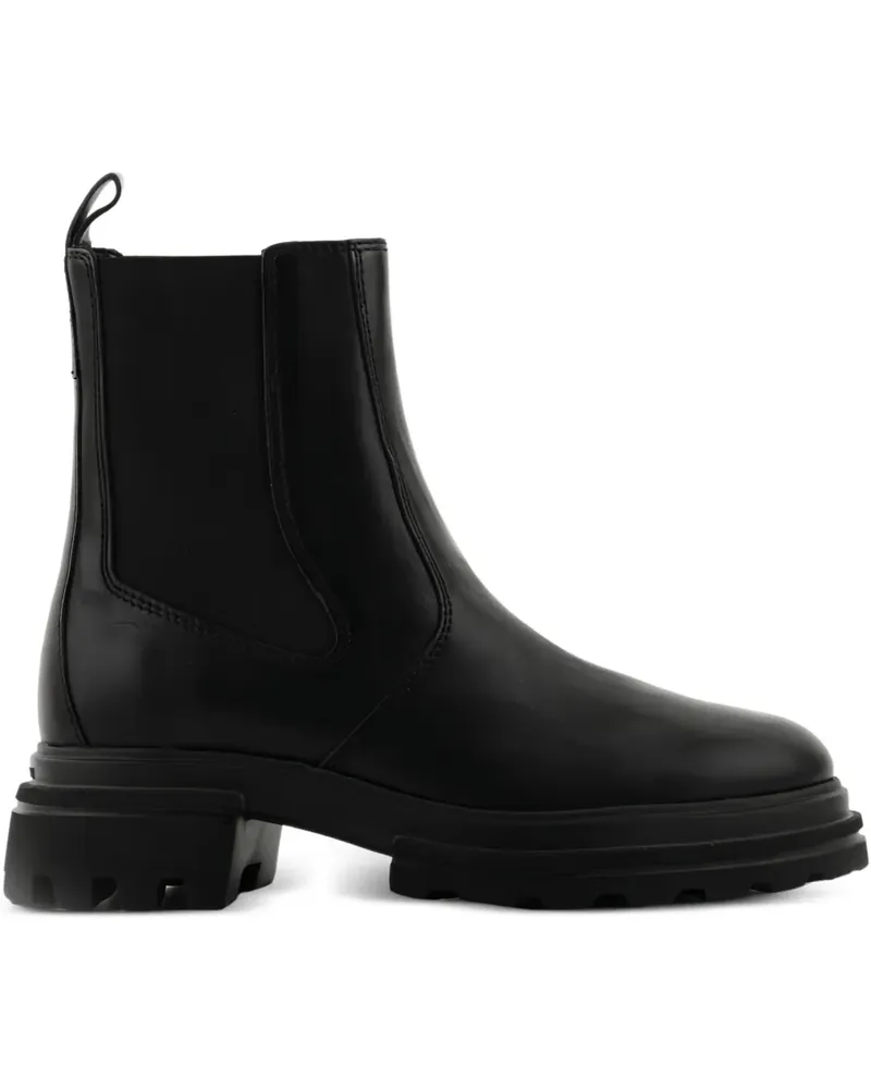 Hogan Klassische Chelsea-Boots - Schwarz Schwarz