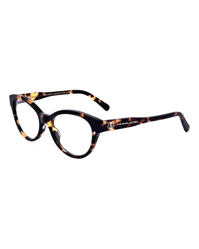 Marc Jacobs Cat-Eye-Brille in Schildpattoptik - Braun Braun
