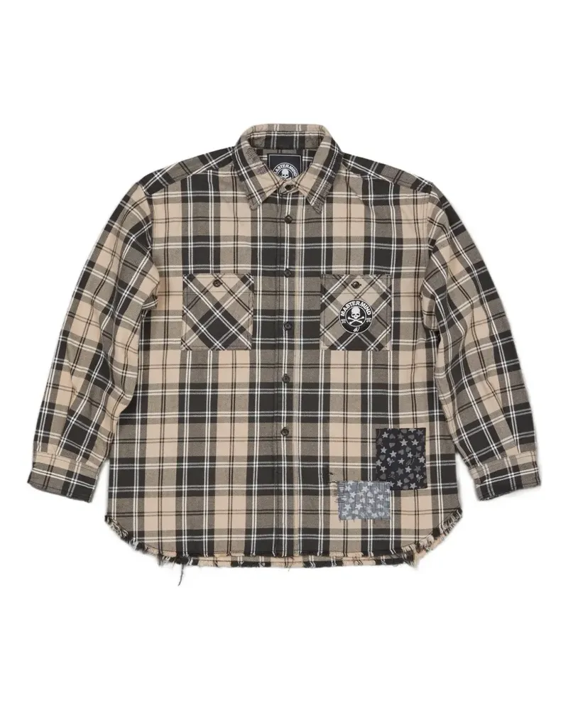 Mastermind Japan x Sean Wotherspoon check-pattern shirt - Schwarz Schwarz