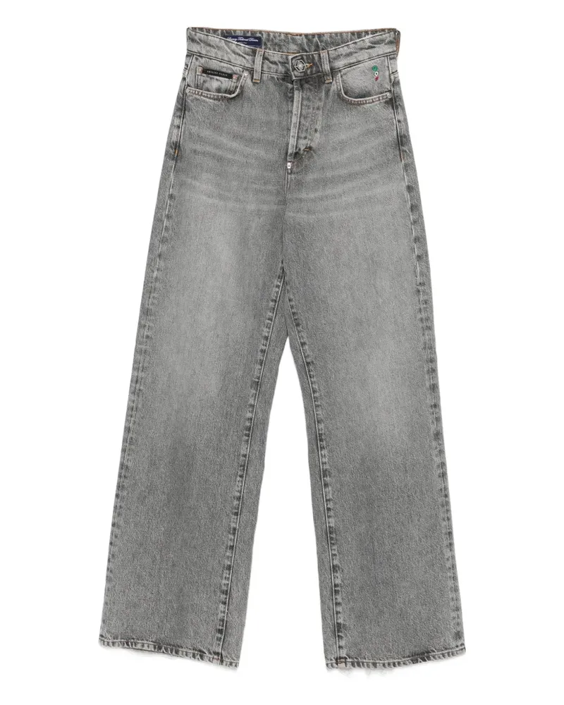Philipp Plein Ausgefranste Jeans - Grau Grau