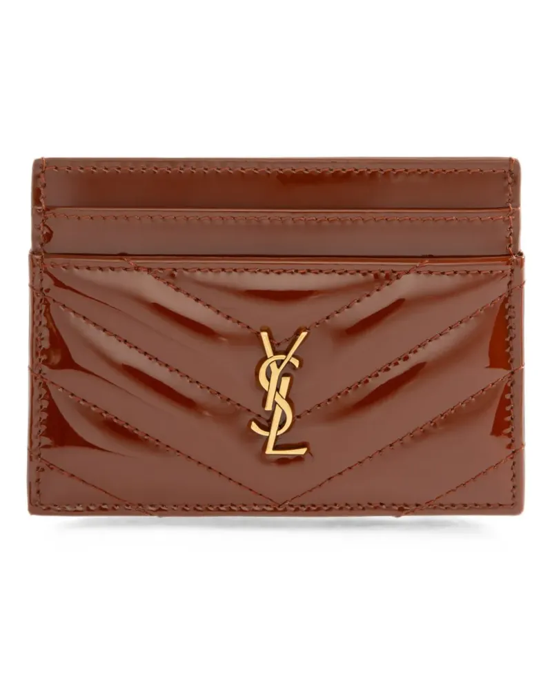 Saint Laurent Cassandre Kartenetui - Braun Braun