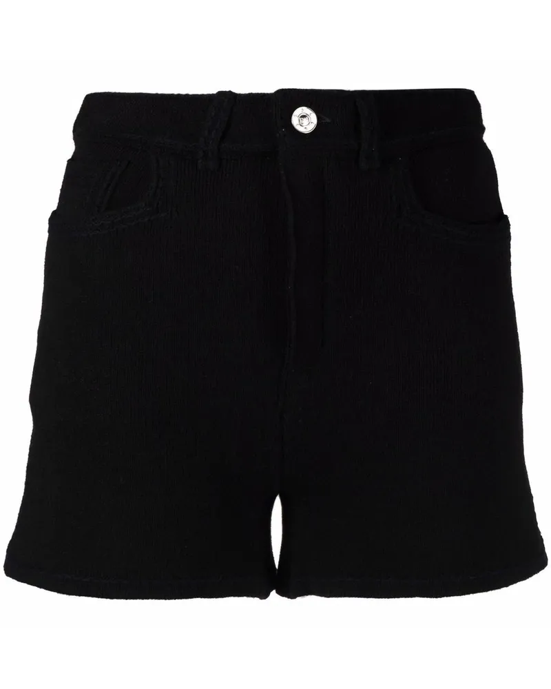 Barrie Gestrickte Shorts - Schwarz Schwarz