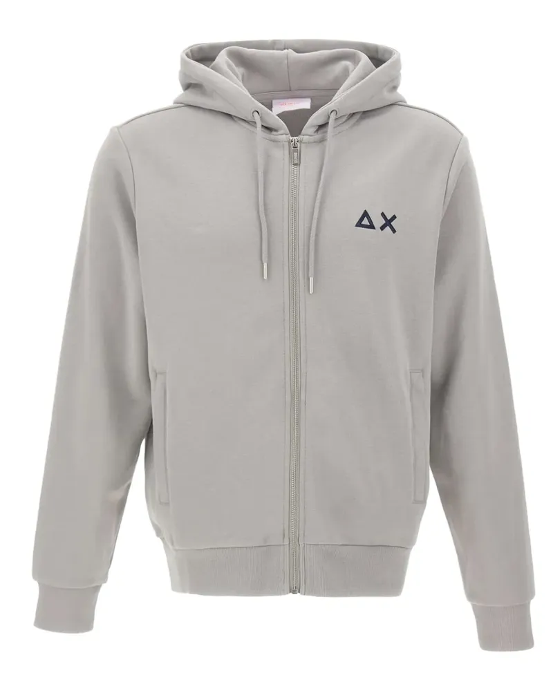 Sun68 Kapuzenjacke mit Kordelzug - Grau Grau