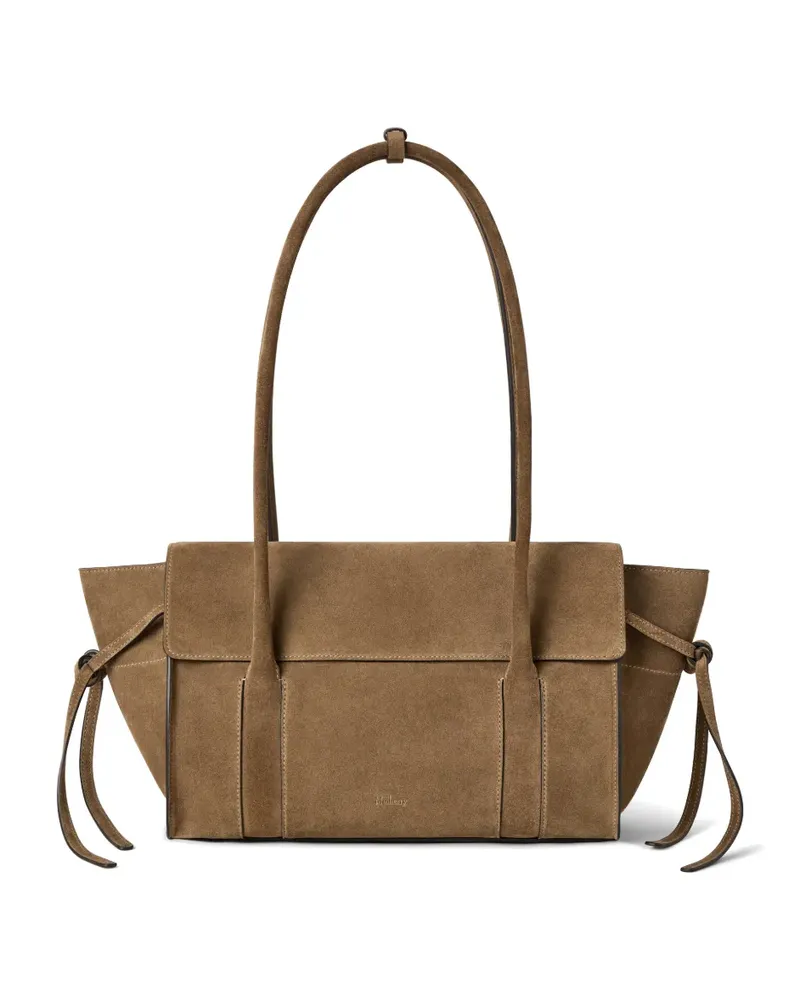 Mulberry Kleiner Bayswater Tote Bag mit Klappe - Braun Braun