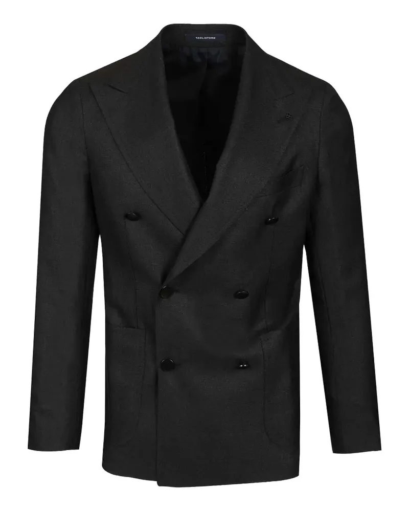 Tagliatore peak-lapels double-breasted jacket - Grau Grau