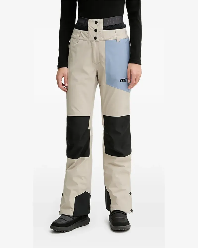 Picture Seen colour-block ski trousers - Nude Nude