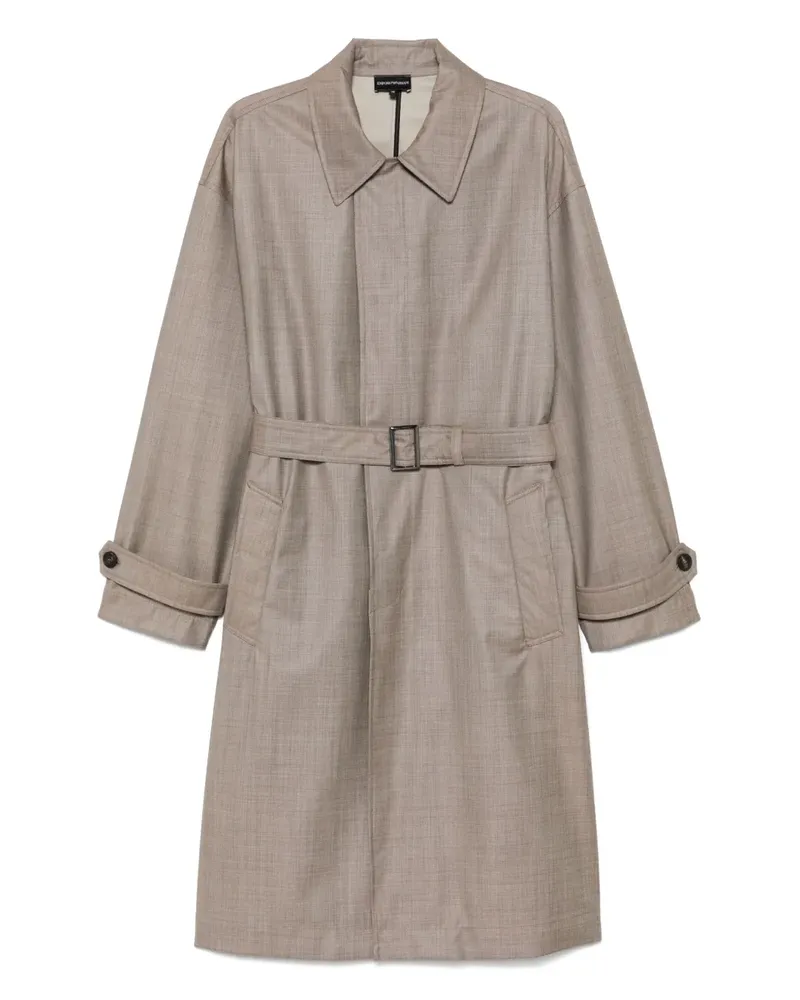 Emporio Armani Klassischer Trenchcoat - Nude Nude