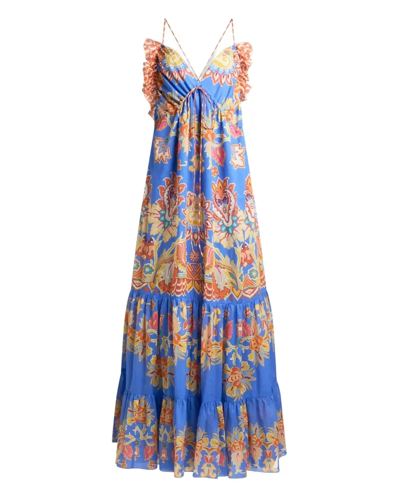 Etro Kleid mit Print - Blau Blau