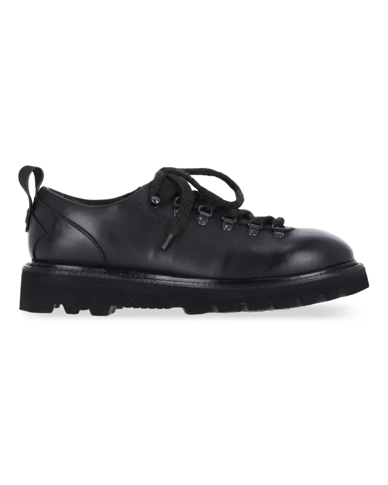 Premiata Derby-Schuhe mit Schnürung - Schwarz Schwarz