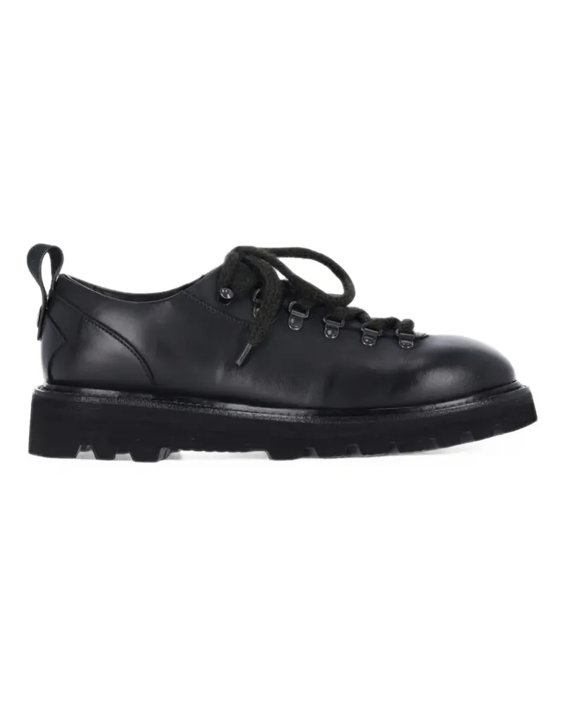 Premiata Derby-Schuhe mit Schnürung - Schwarz Schwarz