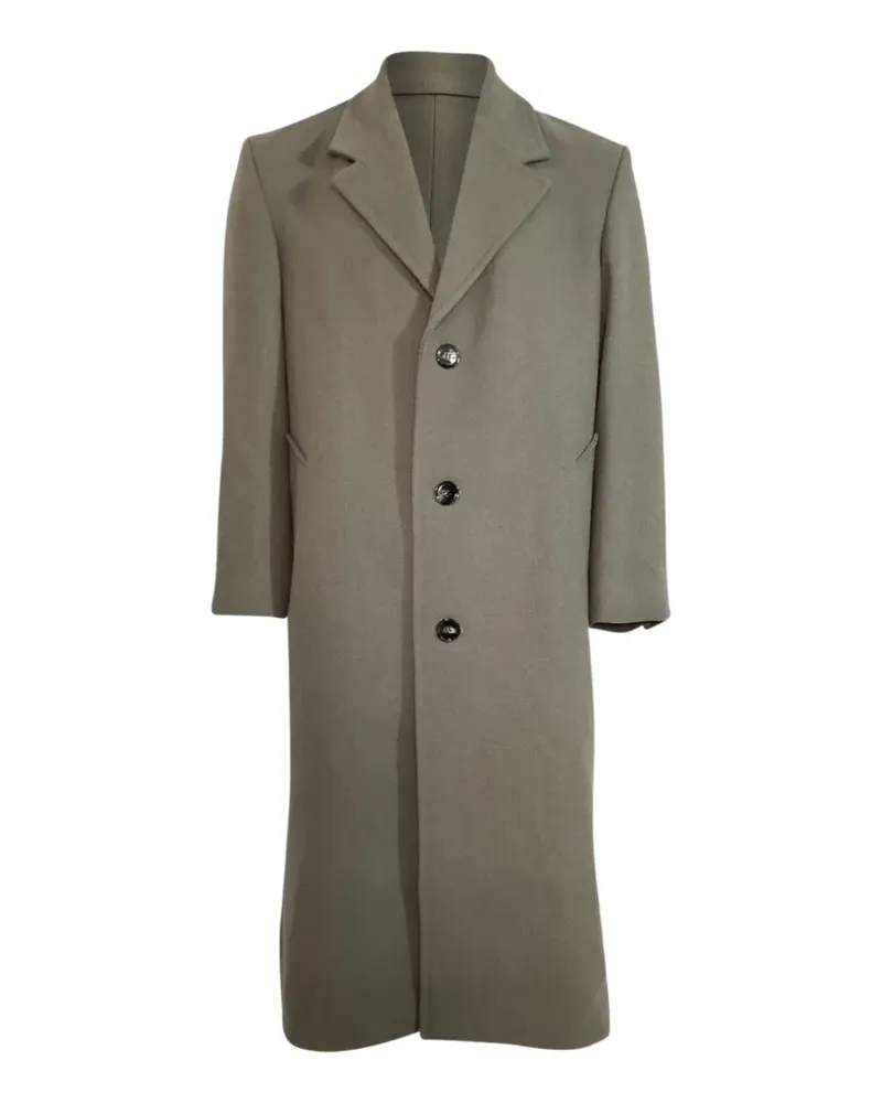 AMI Paris Single-breasted wool coat - Grau Grau