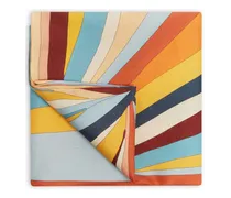 Rainbow Rays Tischdecke aus Leinen (270cm
