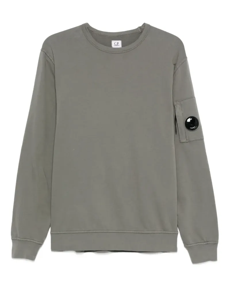C.P. Company Sweatshirt mit Linsen-Detail - Grau Grau