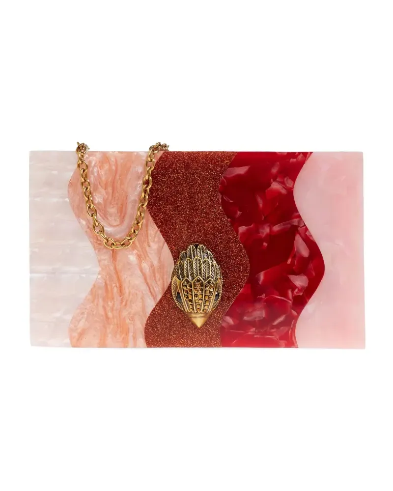 Kurt Geiger rectangular-shape clutch bag - Rosa Rosa