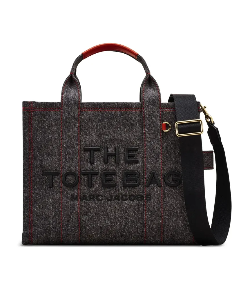 Marc Jacobs Mittelgroße Tote Bag mit Prägung - Grau Grau