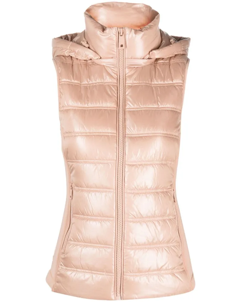 Calvin Klein Gefütterte Weste mit Reißverschluss - Rosa Rosa