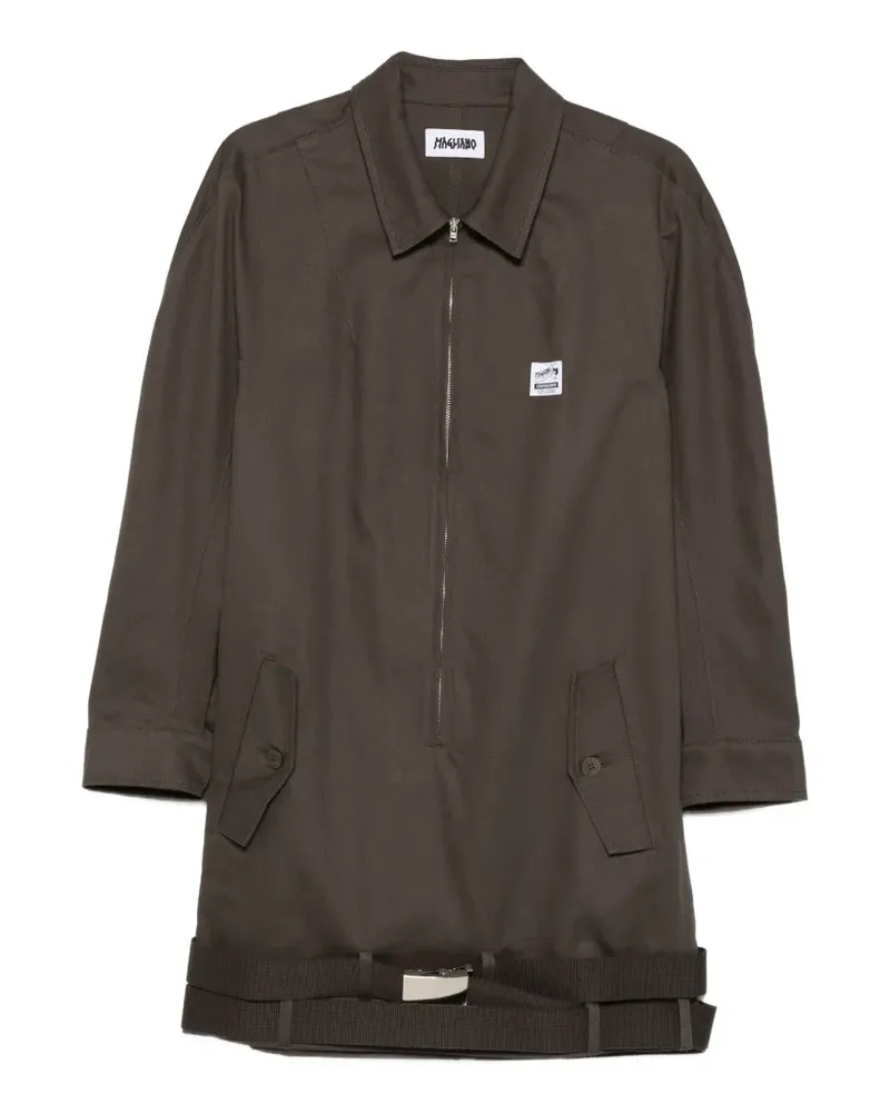 Magliano belted coat - Braun Braun