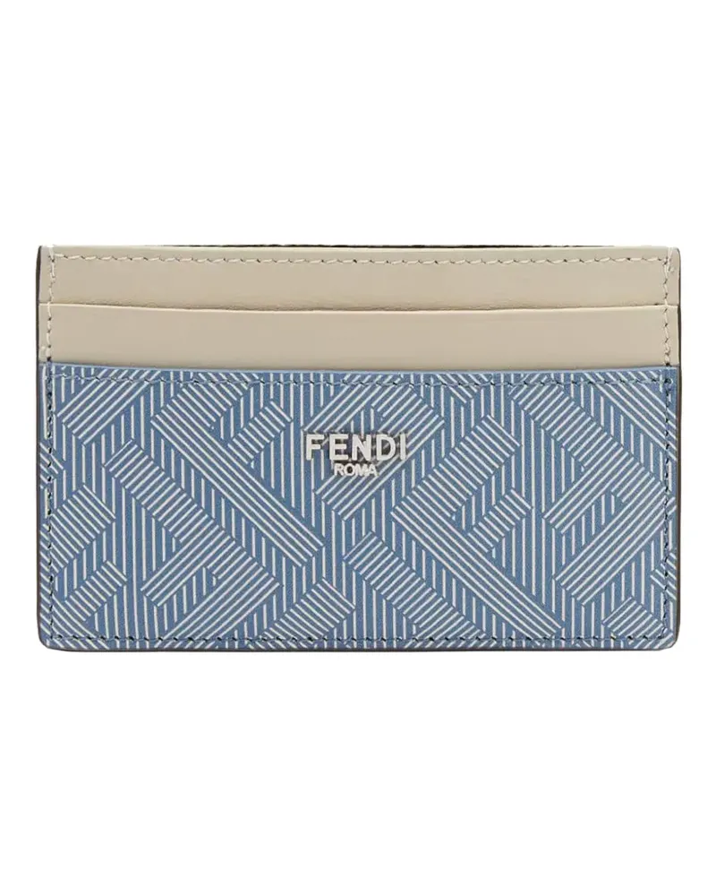 Fendi Shadow Kartenetui - Blau Blau