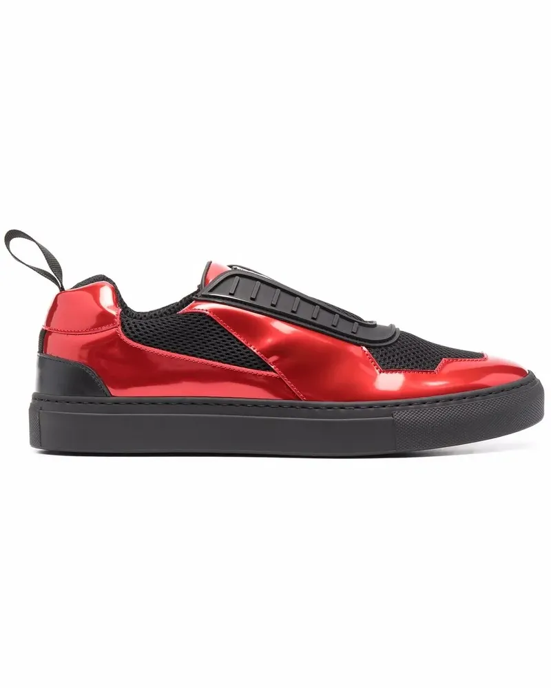 Ferrari Sneakers mit laminiertem Finish - Rot Rot