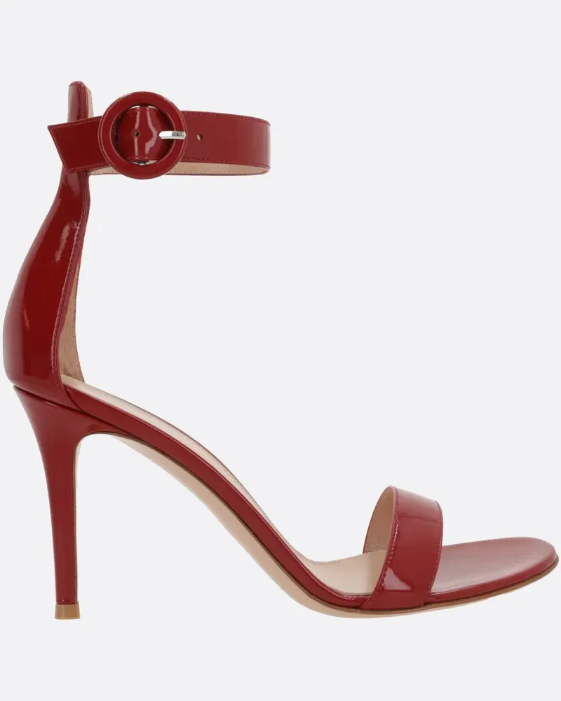 Gianvito Rossi Portofino Sandalen 85mm - Rot Rot