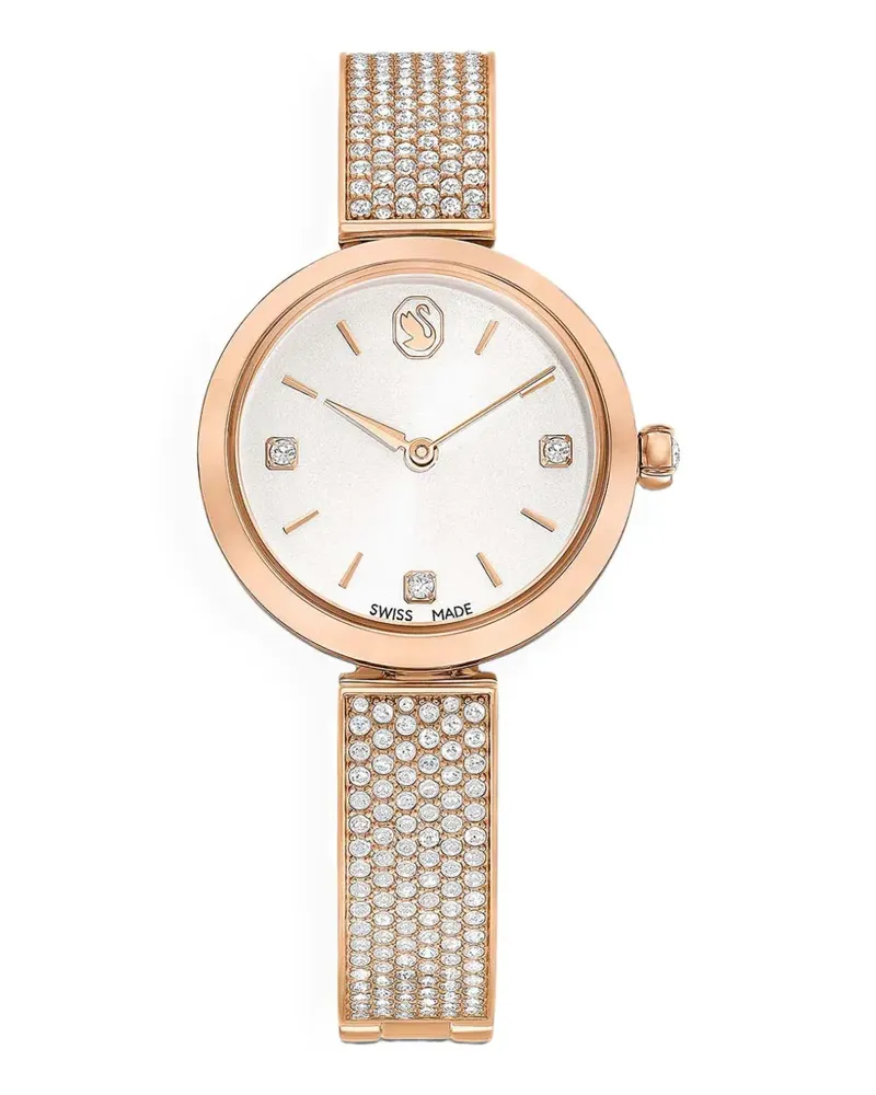 Swarovski Illumina Armbanduhr 27mm - Weiß Weiß