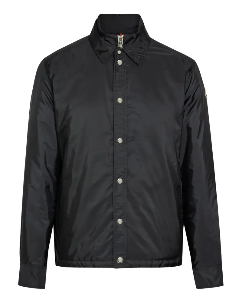 Moncler Meridelle Jacke mit Logo-Patch - Schwarz Schwarz
