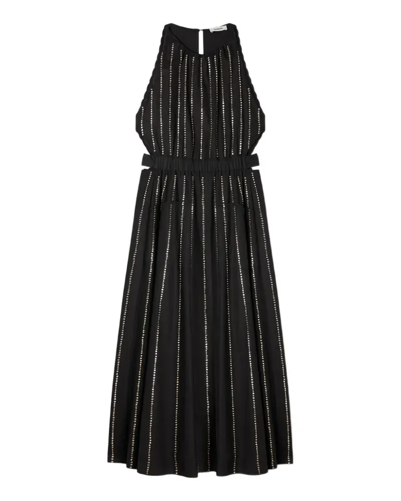 Sandro Kleid mit Strass - Schwarz Schwarz