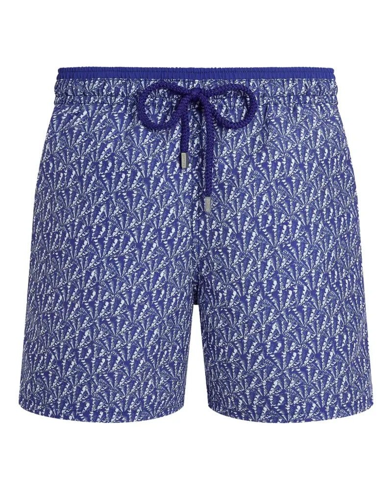 Vilebrequin graphic-shell swim shorts - Blau Blau