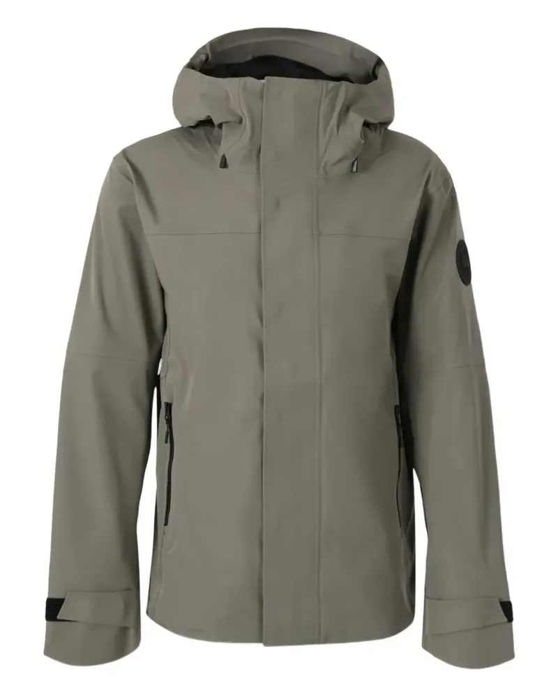 Canada Goose Gefütterte Jacke mit Logo-Patch - Grün Grün