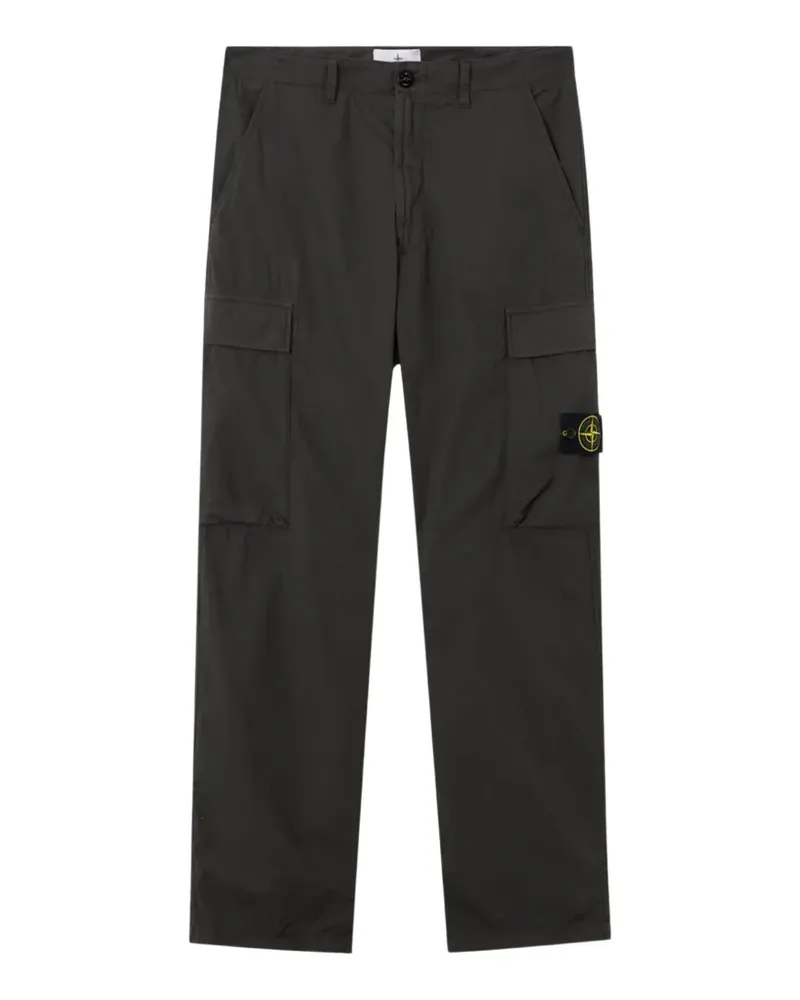 Stone Island Hose mit aufgesetzten Taschen - Grau Grau