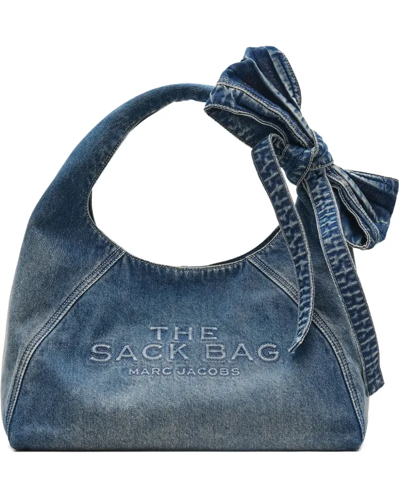 Marc Jacobs The Bow Denim Sack Tasche - Blau Blau