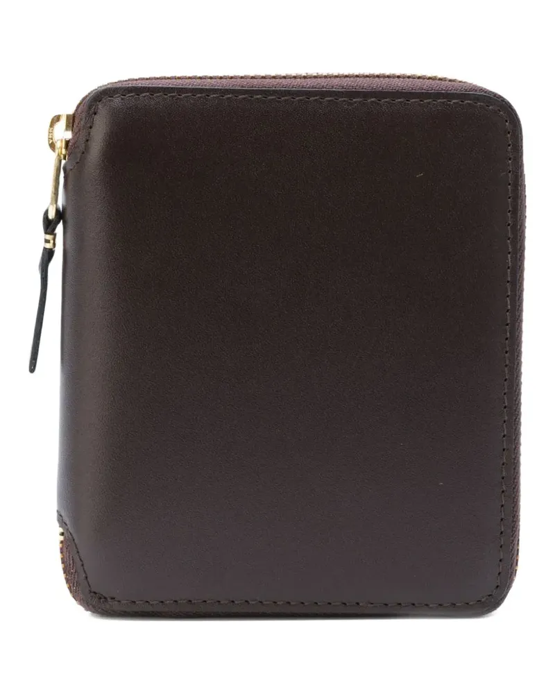 Comme des Garçons Klassisches Portemonnaie - Braun Braun