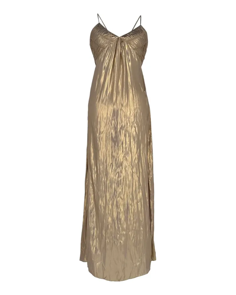 Zadig & Voltaire Rayonne Kleid aus Satin - Gold Gold