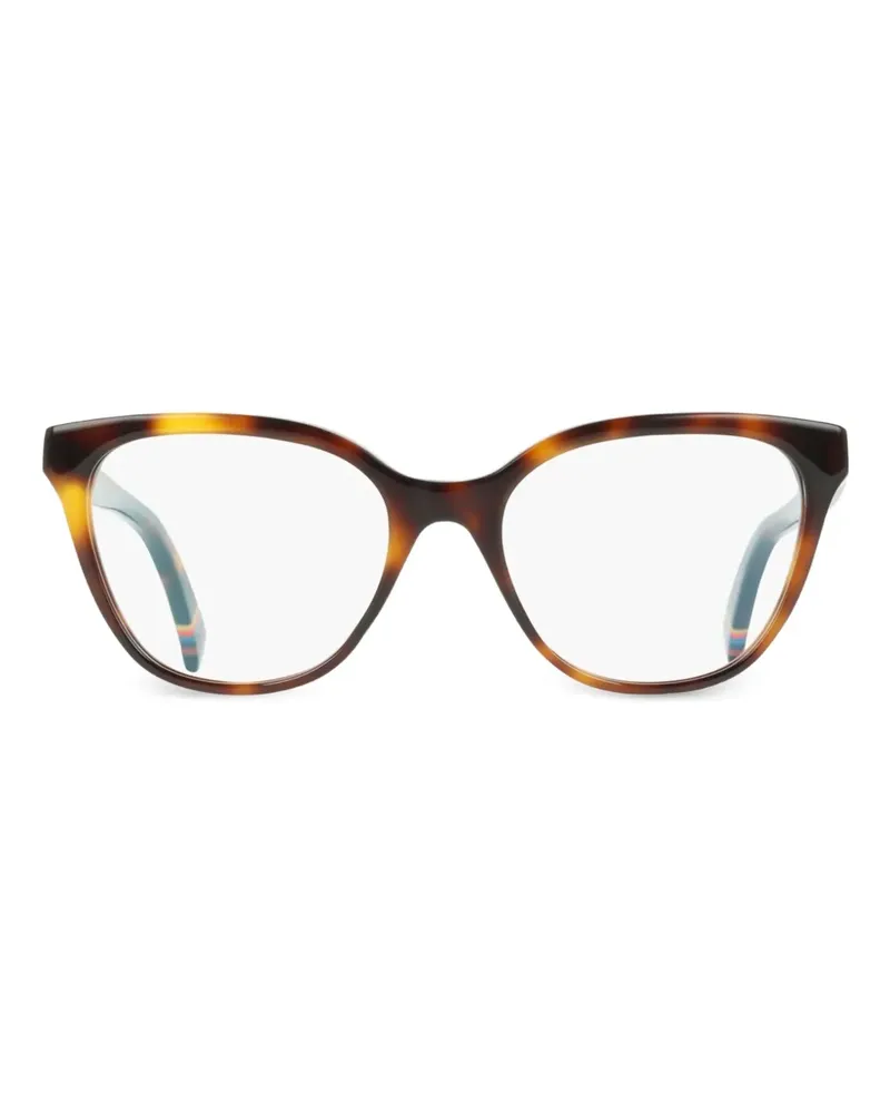 Paul Smith Cat-Eye-Brille - Braun Braun