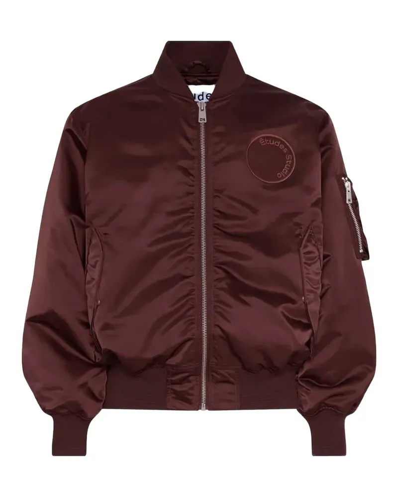Études Studio red bomber jacket - Braun Braun