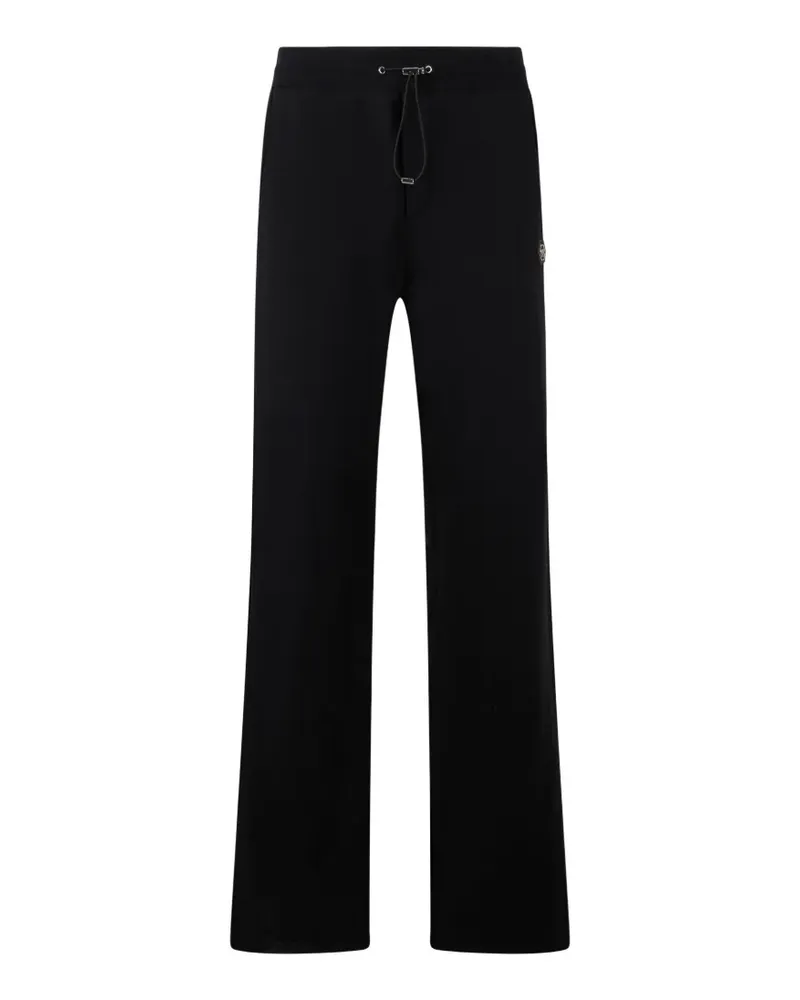 Philipp Plein Jogginghose mit Logo-Patch - Schwarz Schwarz